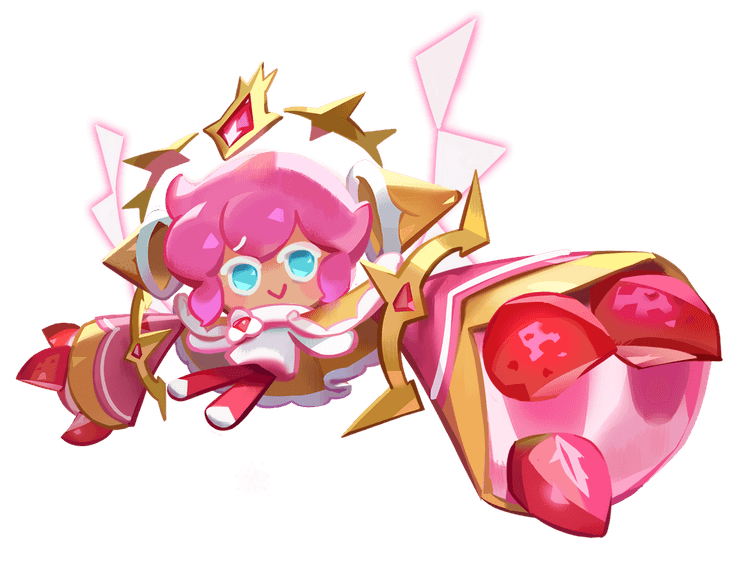 Strawberry Crepe Cookie