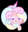Cream Unicorn Cookie