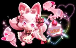 Maid of Smiles Strawberry Mochi Cookie